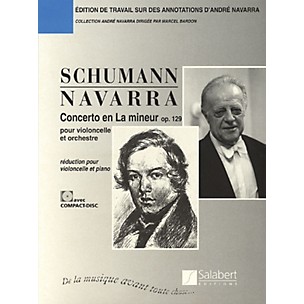 Editions Salabert Concerto for Violoncello in A Minor, Op. 129 (Cello and Piano Reduction) String Series