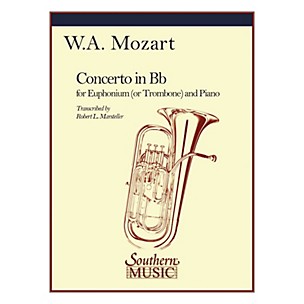 Southern Concerto in B-Flat, K191 Southern Music Composed by Wolfgang Amadeus Mozart Arranged by Robert Marsteller