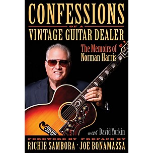 Hal Leonard Confessions of a Vintage Guitar Dealer Book Series Hardcover Written by Norman Harris