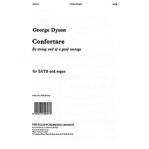 Novello Confortare SATB Composed by George Dyson
