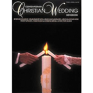 Hal Leonard Contemporary Christian Wedding Songbook Piano/Vocal/Guitar Songbook