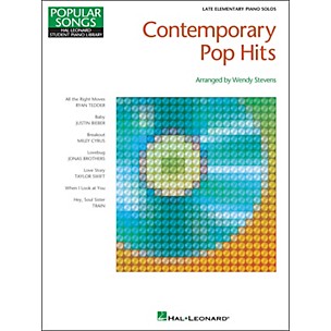 Hal Leonard Contemporary Pop Hits - Late Elementary Piano Solos Songbook