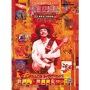 Alfred Contemporary Santana 1992-2006 Guitar Tab Songbook