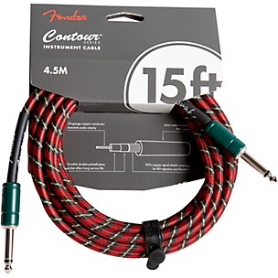 Fender Contour Holiday Instrument Cable