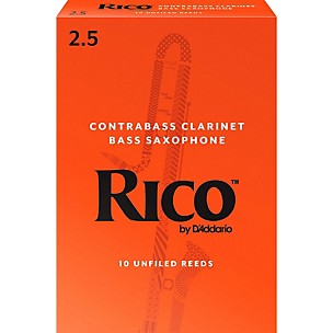 Rico Contra-Alto/Contrabass Clarinet Reeds, Box of 10