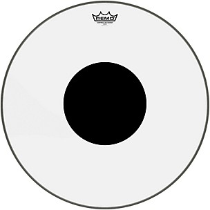 Remo Controlled Sound Black Dot Batter Head -