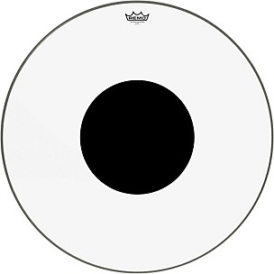 Remo Controlled Sound Clear With Black Dot Bass Drum Head