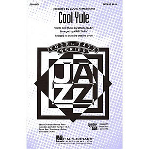 Hal Leonard Cool Yule SATB by Louis Armstrong arranged by Kirby Shaw