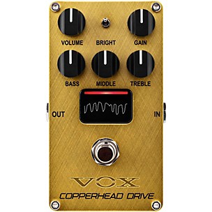 VOX Copperhead Drive Valve Distortion Pedal