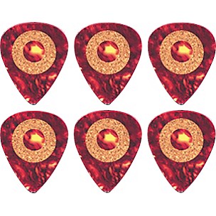 Clayton Cork Grip Standard Guitar Pick 6 Pack