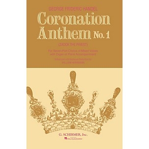 G. Schirmer Coronation Anthem No. 1: Zadok the Priest (SSAATTBB Chorus and Piano) by George Friedrich Handel