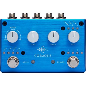 Pigtronix Cosmosis Stereo Morphing Reverb Guitar Effects Pedal