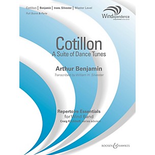 Boosey and Hawkes Cotillon (Score Only) Concert Band Level 4 Composed by Arthur Benjamin Arranged by William Silvester