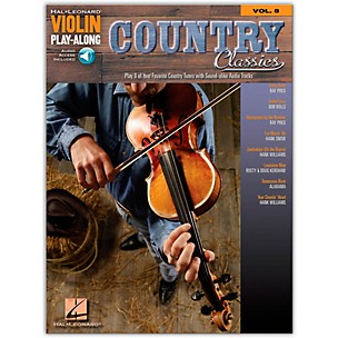 Hal Leonard Country Classics Violin Play-Along Volume 8 Book/Online Audio