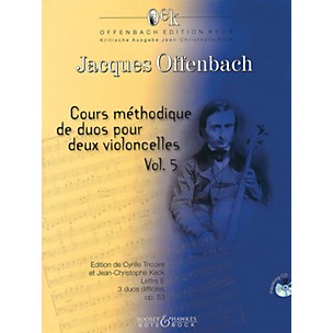 Bote & Bock Cour méthodique de duos pour deux violoncelles, Vol. 5 Boosey & Hawkes Chamber Music Softcover with CD