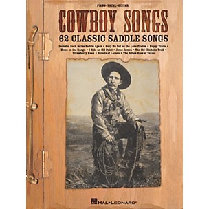 Hal Leonard Cowboy Songs Piano/Vocal/Guitar Songbook