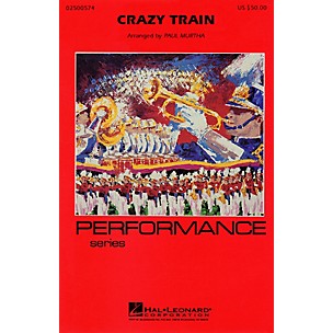 Cherry Lane Crazy Train Marching Band Level 3 Arranged by Paul Murtha