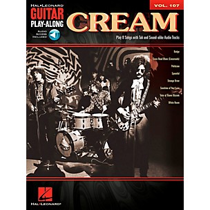 Hal Leonard Cream - Guitar Play-Along Volume 107 (Book/CD)