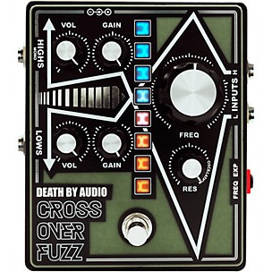 Death by Audio Crossover Fuzz Distortion Filter Effects Pedal