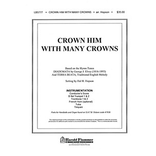 Shawnee Press Crown Him with Many Crowns INSTRUMENTAL ACCOMP PARTS Arranged by Hal Hopson