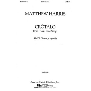 Associated Crótalo (SSATB a cappella) SSATB A Cappella composed by Matthew Harris