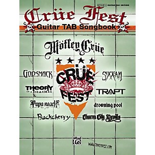Alfred Crue Fest: The Official Tour - Guitar Tab Book