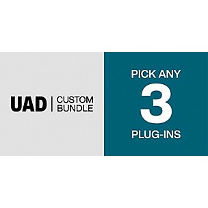 Universal Audio Custom 3 Upgrade - Your Pick of 3 UAD Plug-Ins (Mac/Windows)