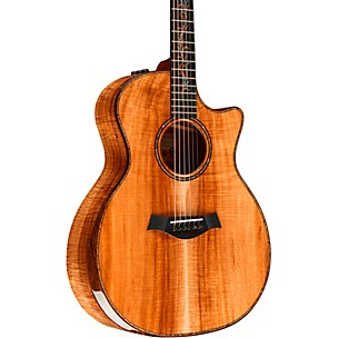 Taylor Custom All-AA Hawaiian Koa Grand Auditorium Acoustic-Electric Guitar