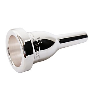 Stork Custom Series Bass Trombone Mouthpiece in Silver