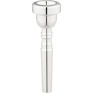 S.E. SHIRES Custom Series Trumpet Mouthpiece in Silver