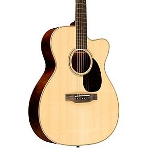 Martin Custom Shop 18 Style European Spruce-Cherry OMC Acoustic-Electric Guitar