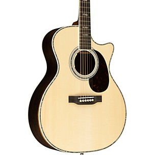 Martin Custom Shop 41 Style Adirondack Spruce-Ziricote Grand Performance Acoustic-Electric Guitar