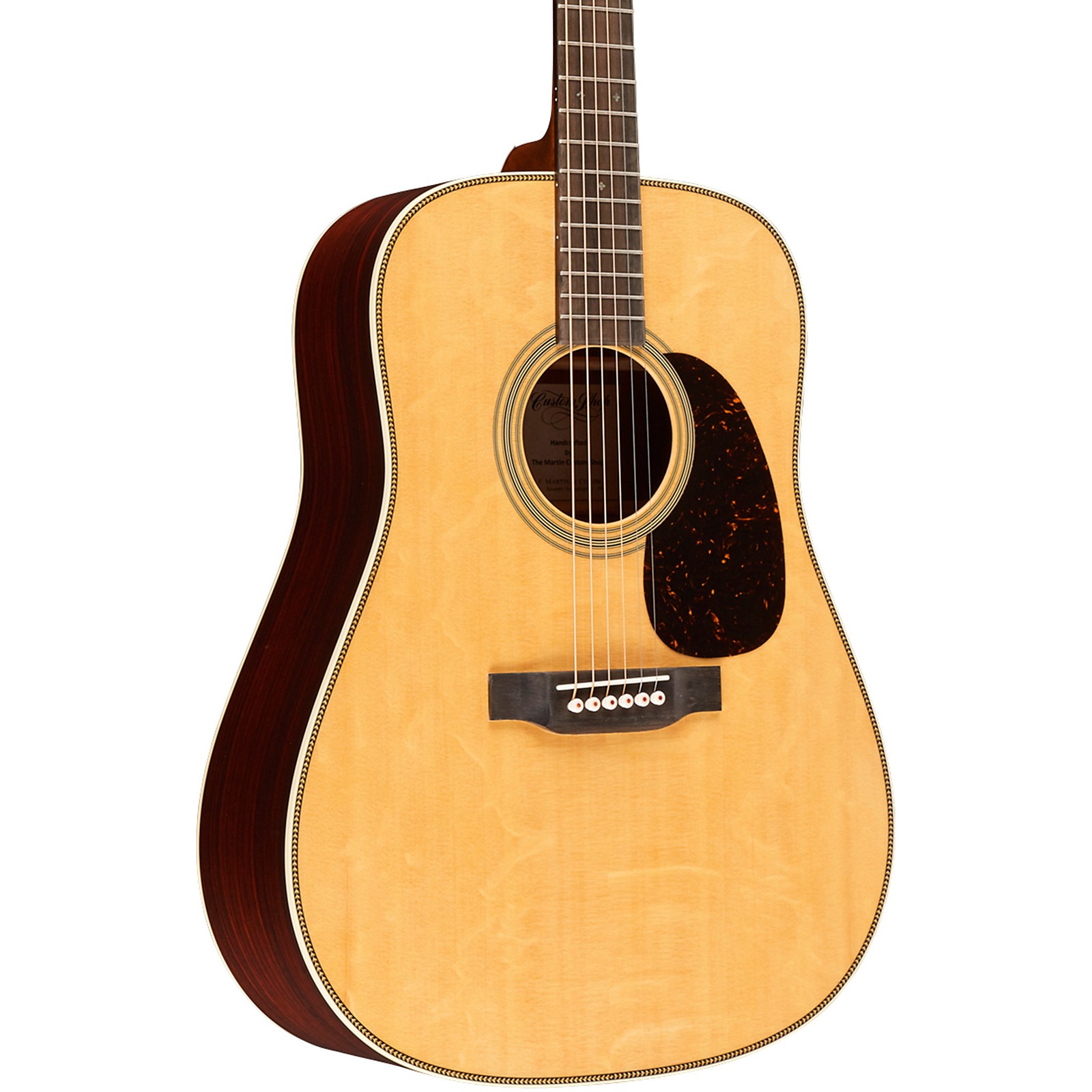 Martin Martin Custom Shop Special HD28 Dreadnought Bearclaw Sitka-Cocobolo  Acoustic Guitar