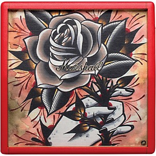 Marshall Custom Tattoo 1960A Vicky Morgan 4x12 Guitar Cabinet