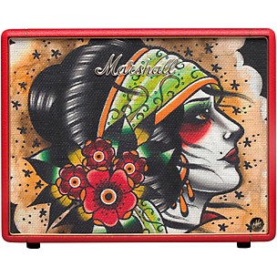 Marshall Custom Tattoo 1x10 Vicky Morgan Guitar Cabinet