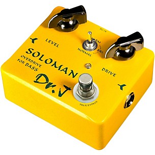 Dr. J Pedals D-52 Soloman Bass Overdrive Guitar Effects Pedal with True Bypass