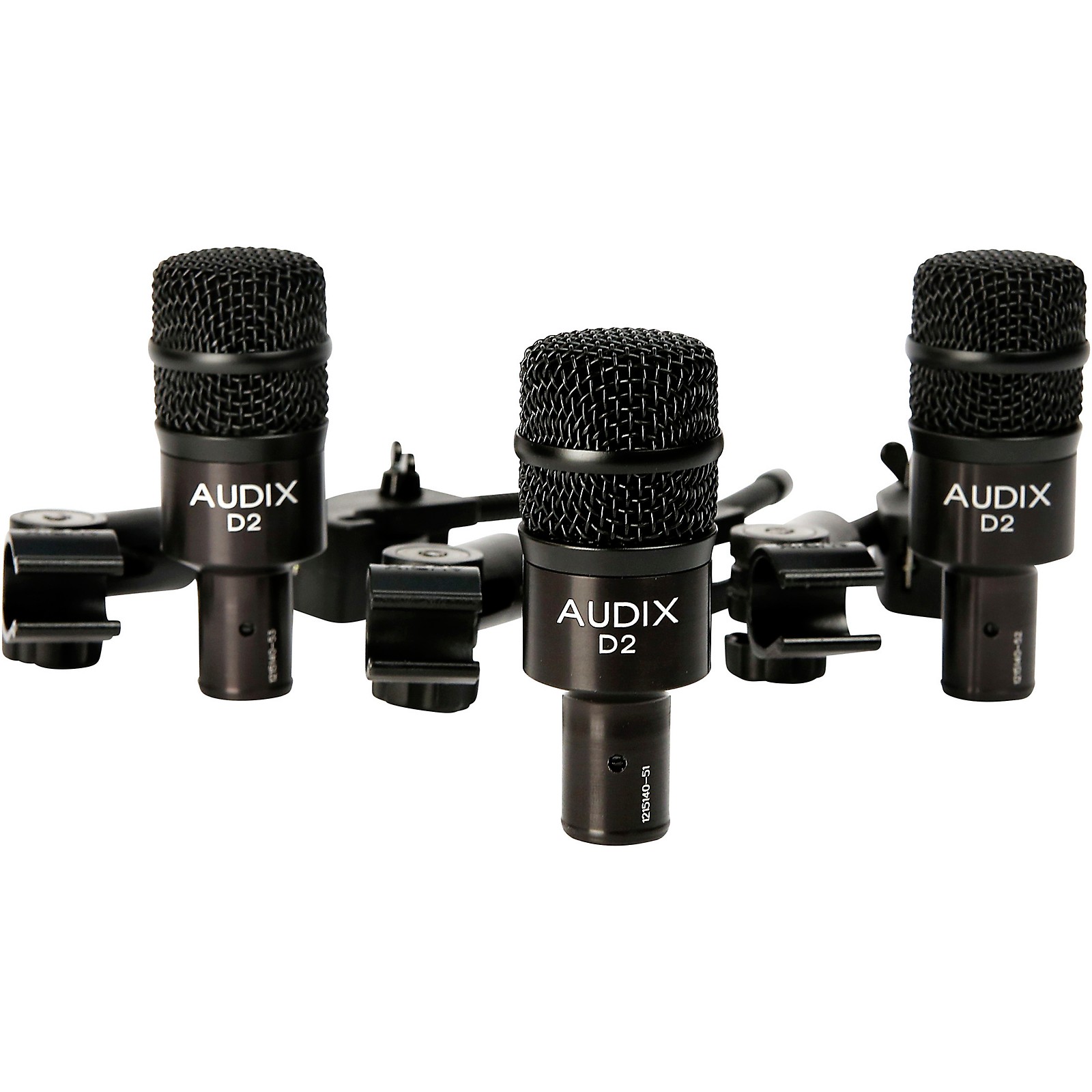 Audix D2 Drum Microphone and Clamps 3-Pack | Music & Arts
