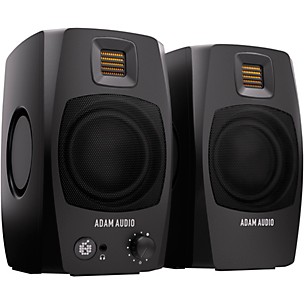 ADAM Audio D3V 3" 80W Active Studio Monitors - Black (Pair)