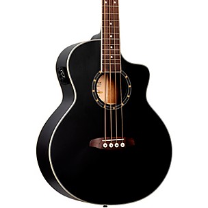 Ortega D7CE 4-String Acoustic Electric Cutaway Bass Guitar