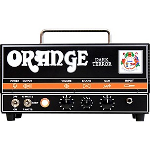 Orange Amplifiers DA15H Dark Terror 15 15W Tube Guitar Amp Head