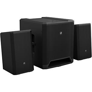 LD Systems DAVE 12 G4X Compact 2.1 Powered PA System