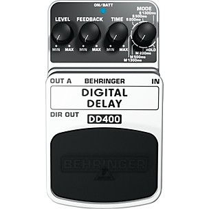 Behringer DD400 Digital Delay Guitar Effects Pedal