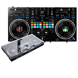 Pioneer DJ DDJ-REV7 and Decksaver Cover Bundle