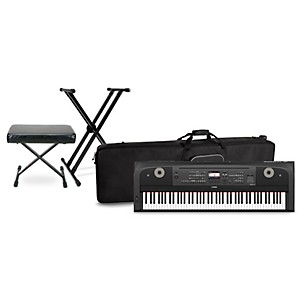Yamaha DGX-670 88-Key Arranger Piano Package With Soft Keyboard Case (Bench/Stand Included) -