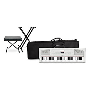 Yamaha DGX-670 88-Key Arranger Piano Package With Soft Keyboard Case (Bench/Stand Included) -