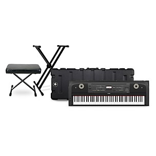 Yamaha DGX670 88-key Arranger Piano Package With Road Runner Hardshell Keyboard Case (Bench/Stand Included)