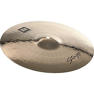 Stagg DH Dual-Hammered Brilliant Medium Crash Cymbal