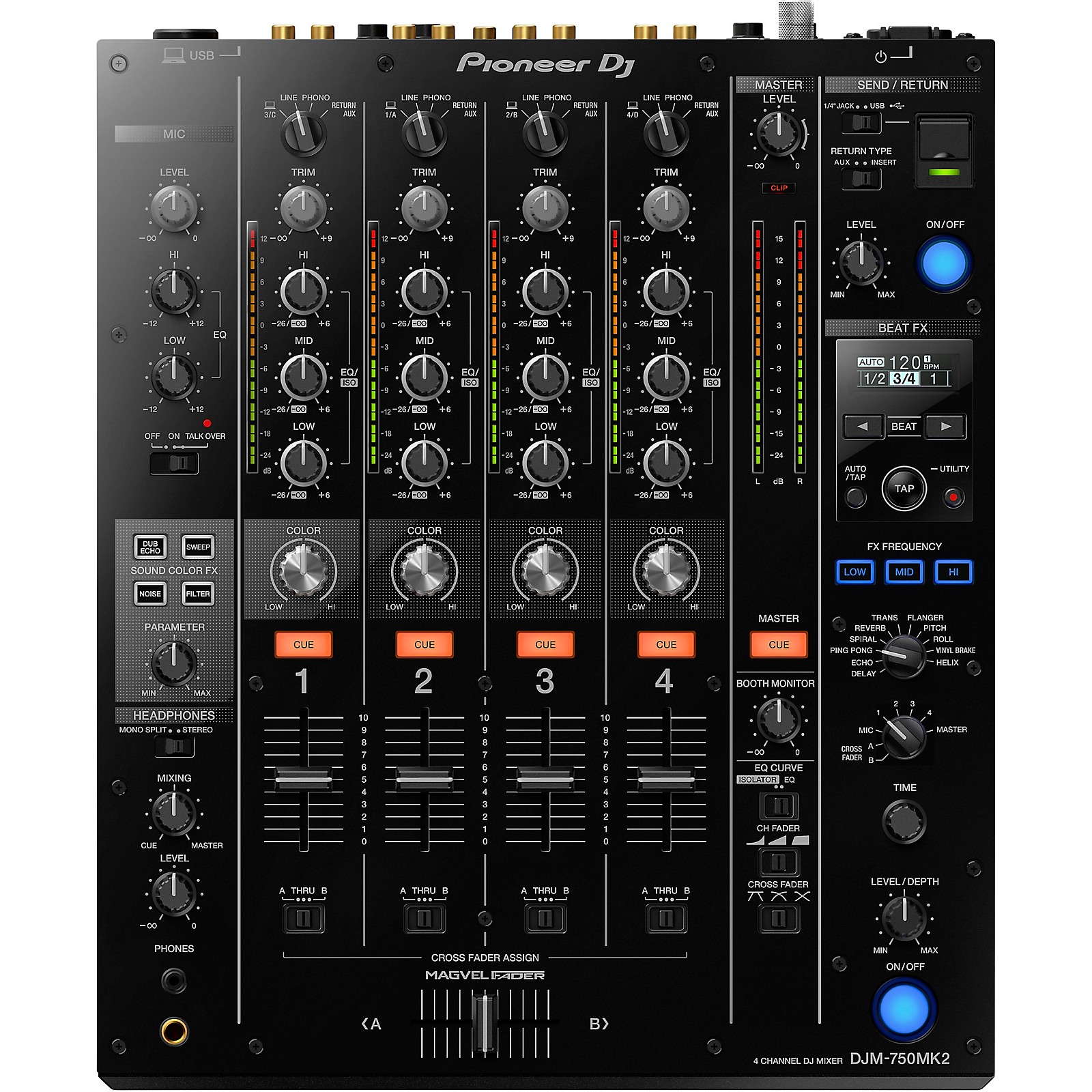 Amazon.com: Decksaver Pioneer DJM-750MK2 Impact Resistant