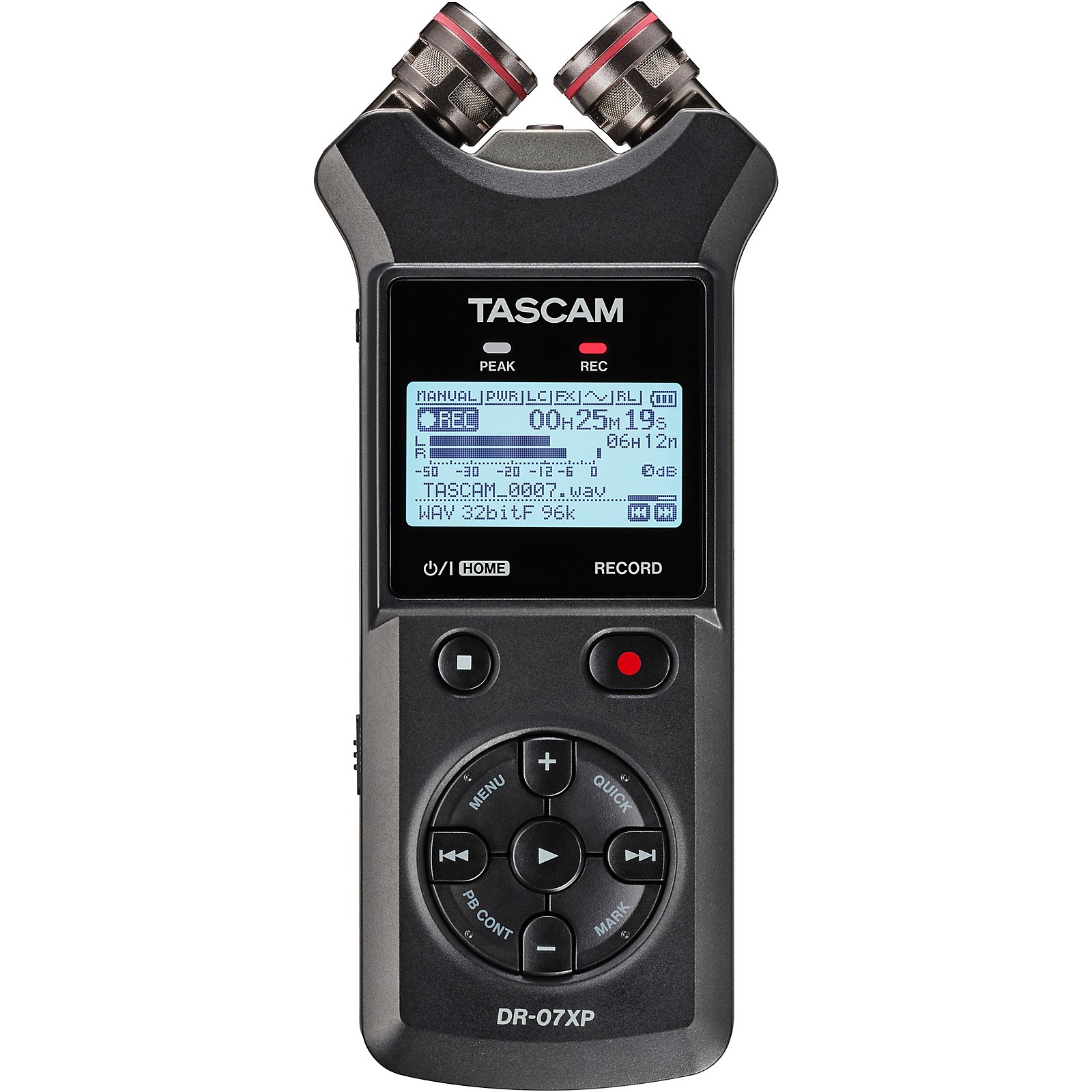 TASCAM DR-07XP 32-bit Float Audio Recorder | Music & Arts