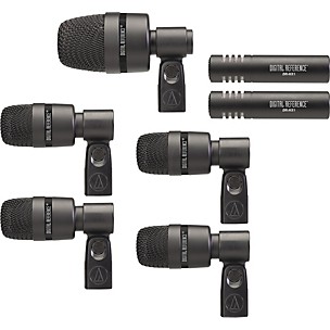 Digital Reference DR-DRM7 7-Piece Drum Microphone Kit with Case